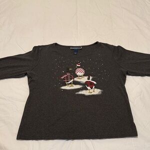 Karen Scott Holiday Sweater